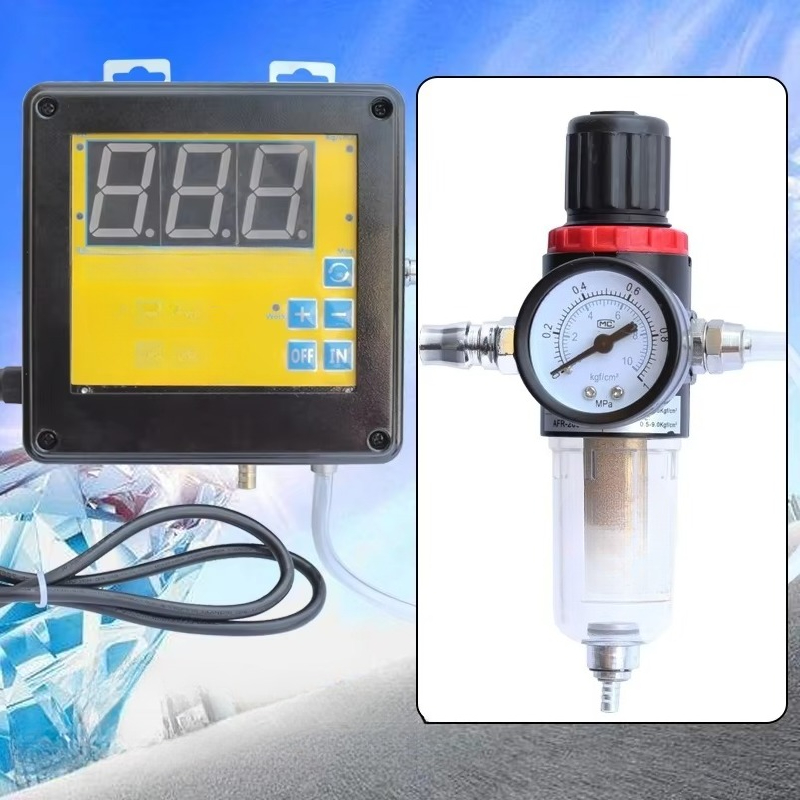 Tyre Pressure Gauge - Gonfiatore per pneumatici per auto completamente