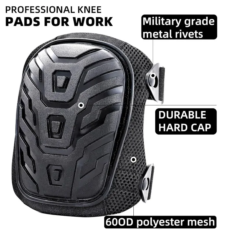 Knee Guard Hard - Ginocchiera da lavoro professionale Ginocchiera da