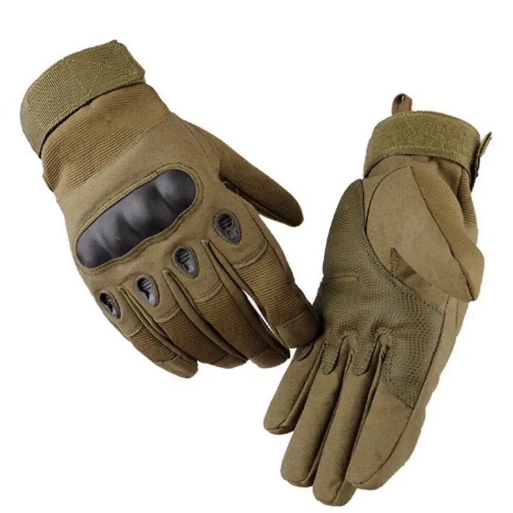 Motorcycle Gear Gloves - Guanti tattici antiscivolo a dita intere