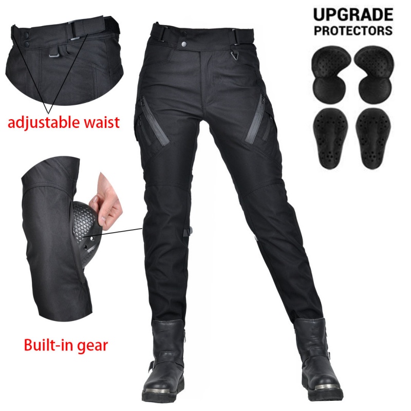 Motorcycle Gear Jeans - Pantaloni da Moto Impermeabili e Antivento