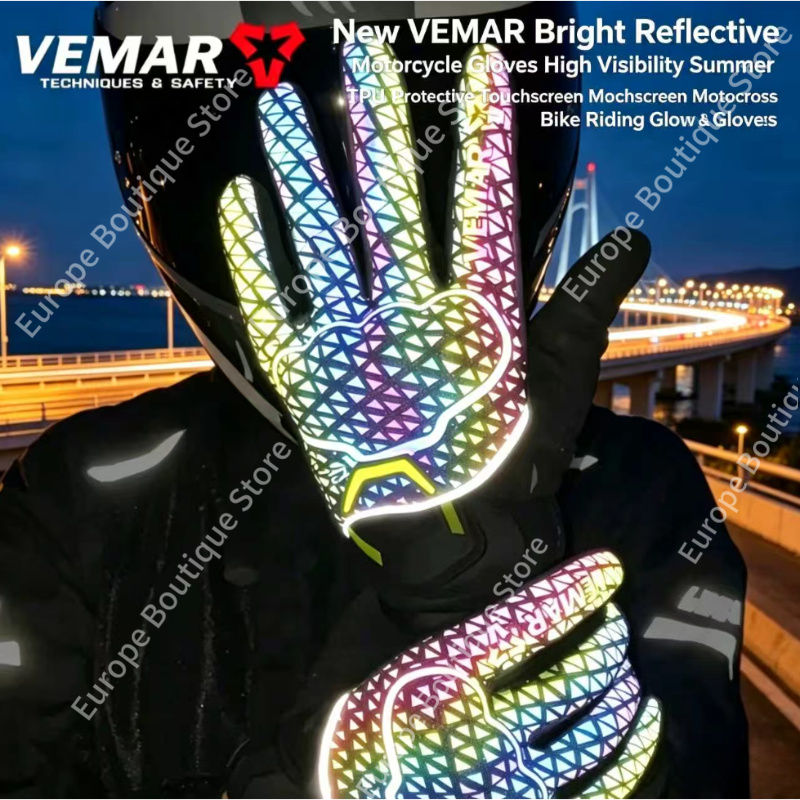 Motorcycle Gear Gloves - Guanti Moto Estivi VEMAR 2026 NUOVI