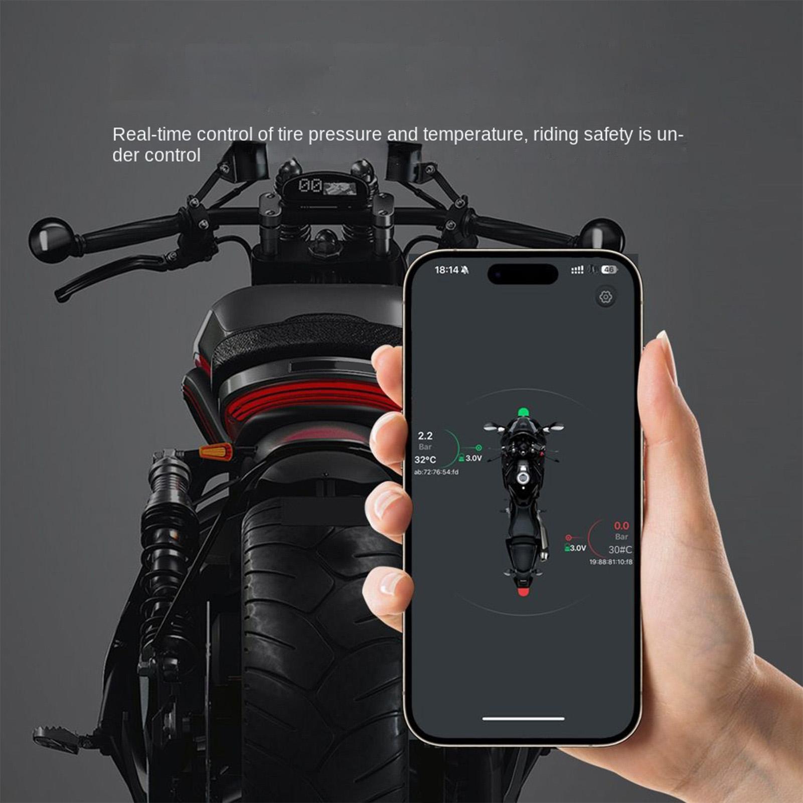 Tyre Pressure Gauge - Manometro per pneumatici senza fili con