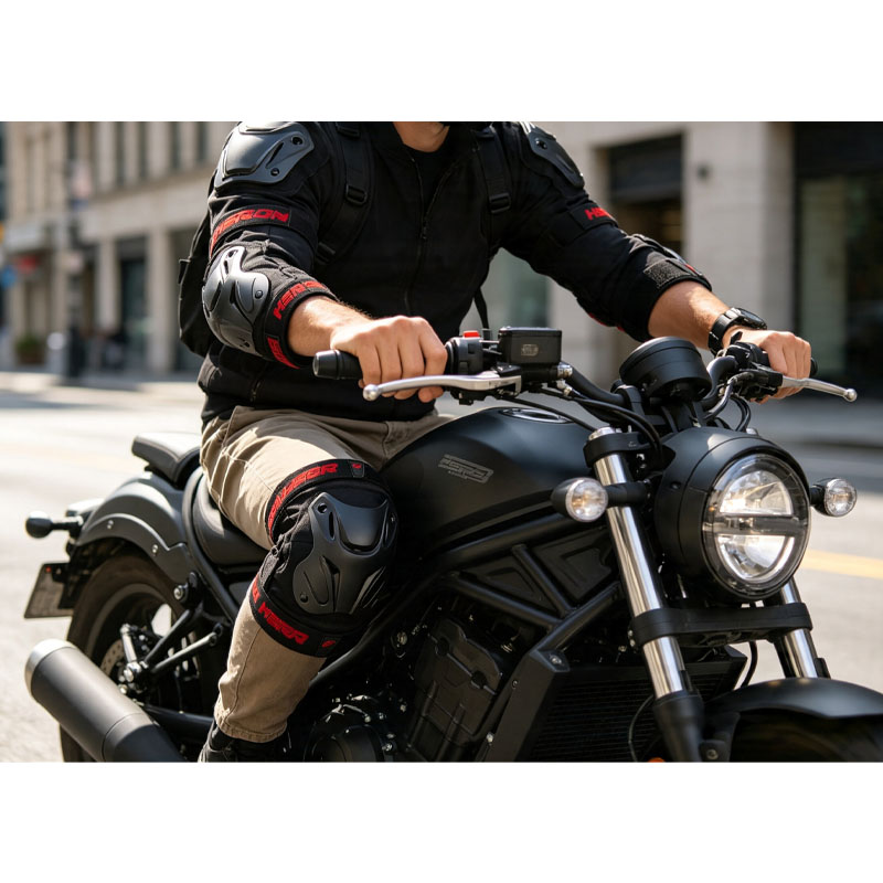 Knee Guard Hard - Protezioni Ginocchia e Gomiti Anti-Caduta Resistenti