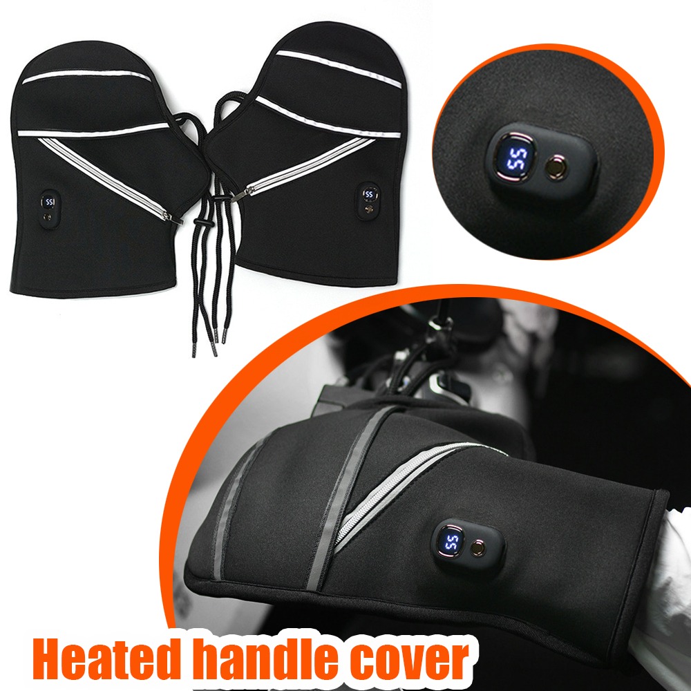 Motorcycle Gear Gloves - Copri manubrio moto Guanti elettronici riscaldati