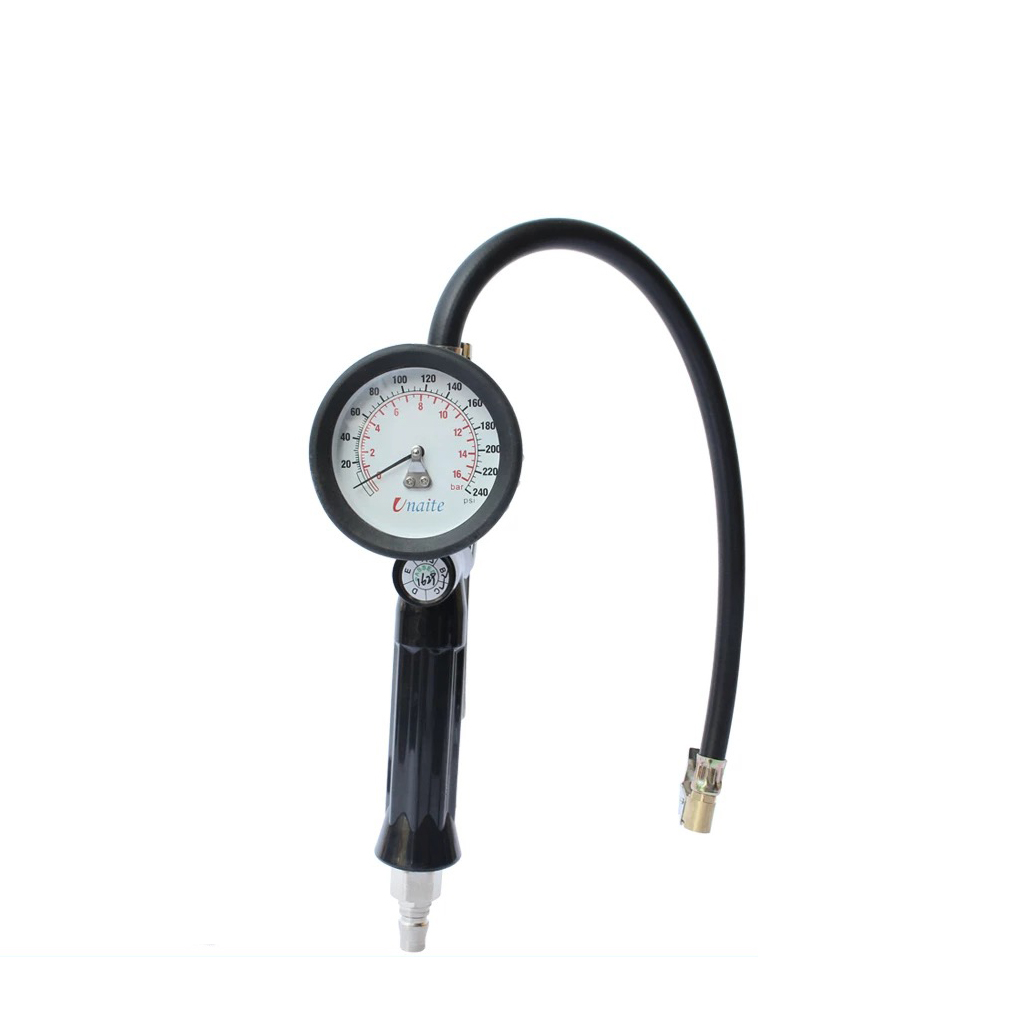 Tyre Pressure Gauge - Pistola per gonfiaggio pneumatici Manometro per