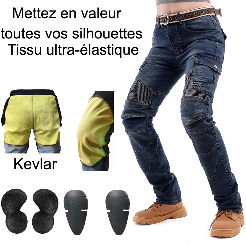 Motorcycle Gear Jeans - Jeans da Moto per Donna in
