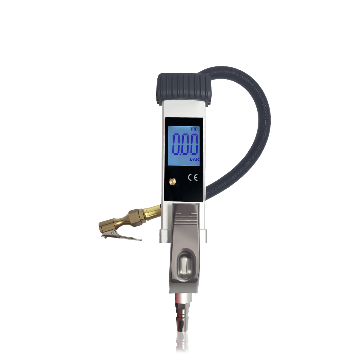 Tyre Pressure Gauge - Manometro Digitale LCD Ricaricabile per Pneumatici