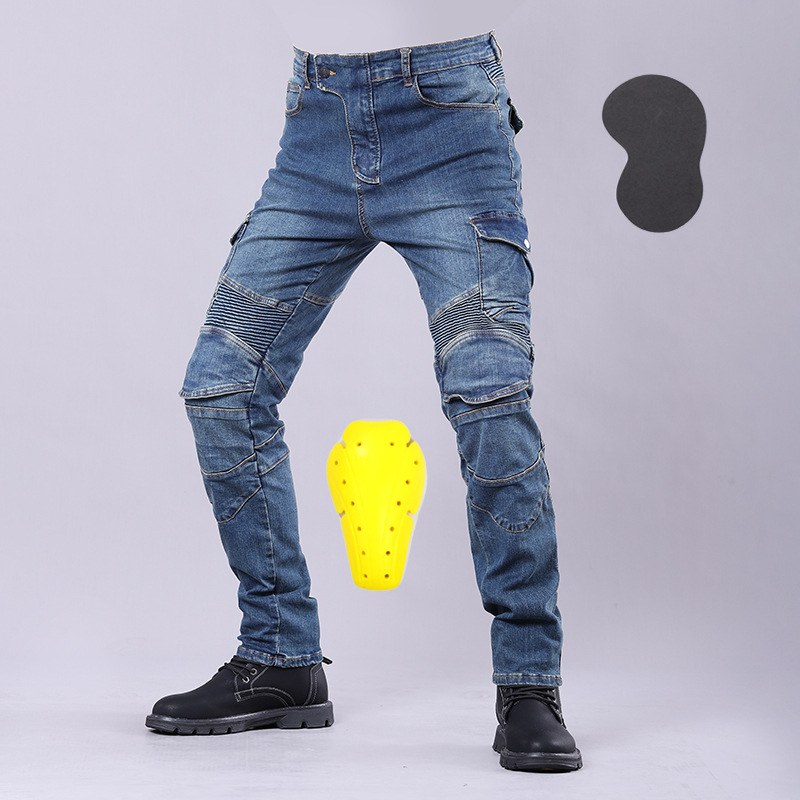 Motorcycle Gear Jeans - Jeans da motociclista Four Seasons Anti-goccia