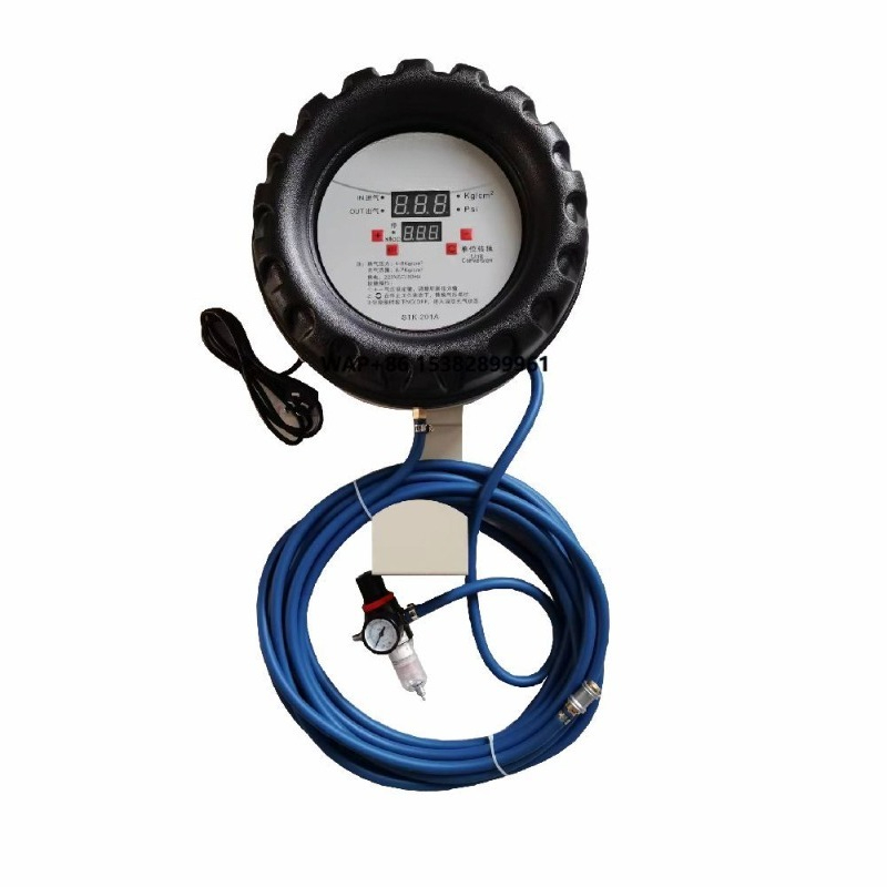 Tyre Pressure Gauge - Compressore d'Aria Automatico in Metallo a