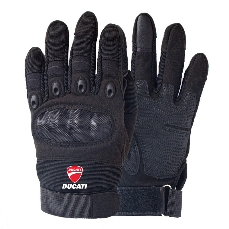 Motorcycle Gear Gloves - Guanti protettivi traspiranti da corsa per
