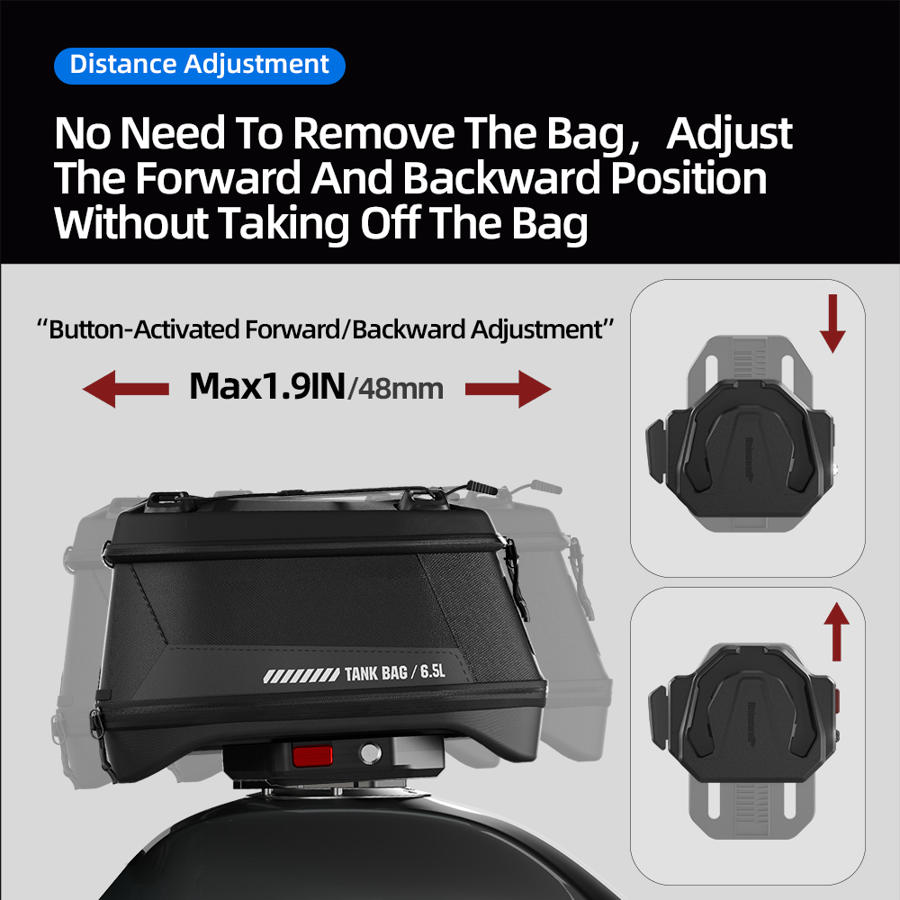 Rhinowalk Borsa da serbatoio p - Magnetic Tank Bag recensione e prezzo