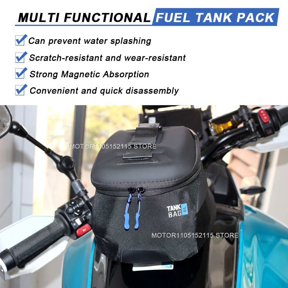 Nuovo Per Suzuki V-Strom 650 1 - Magnetic Tank Bag recensione e prezzo