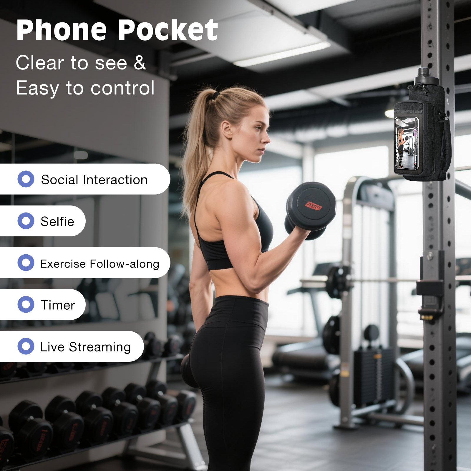 Borsa da palestra magnetica Mo - Magnetic Tank Bag recensione e prezzo