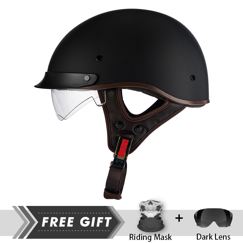 Crash Headpiece Half Face Helm - Motorcycle Gear Store recensione e prezzo