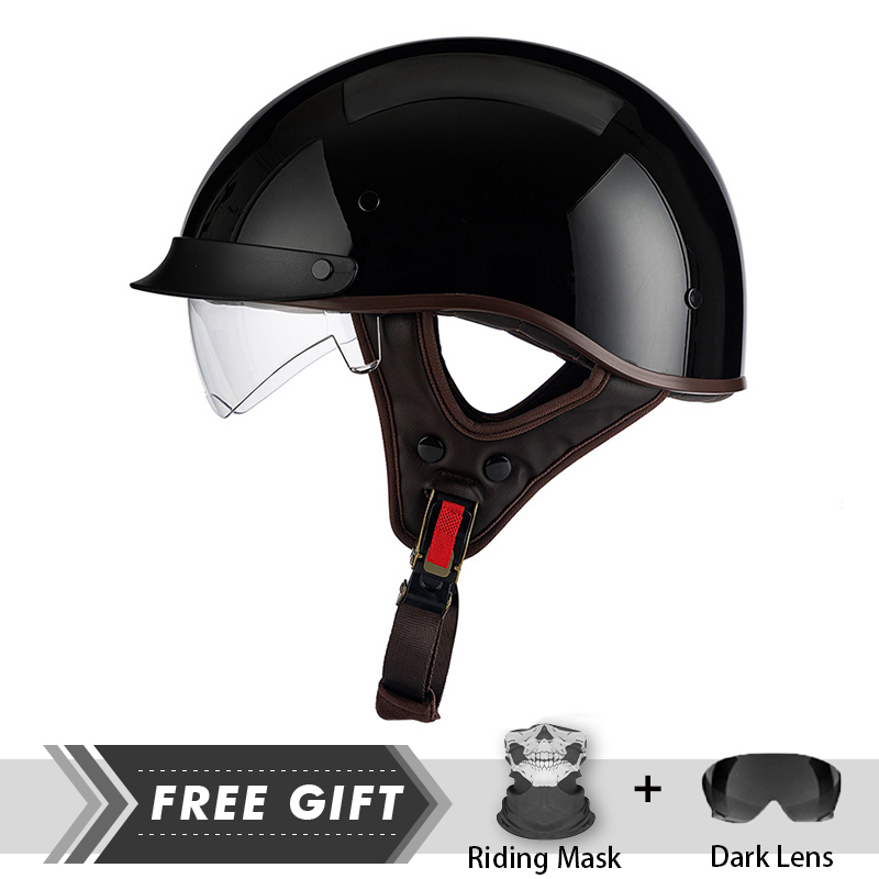 Crash Headpiece Half Face Helm - Motorcycle Gear Store recensione e prezzo