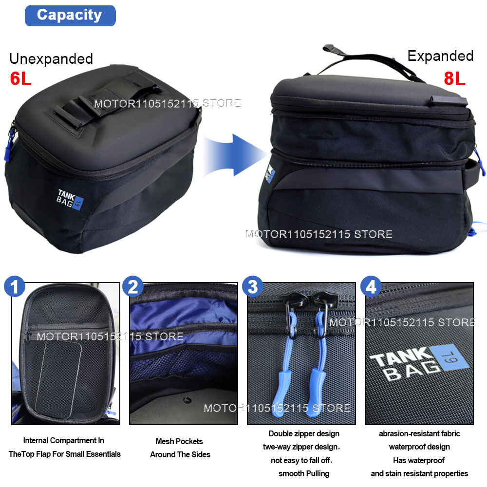 Per CFMOTO CF MOTO 800MT MT800 - Magnetic Tank Bag recensione e prezzo