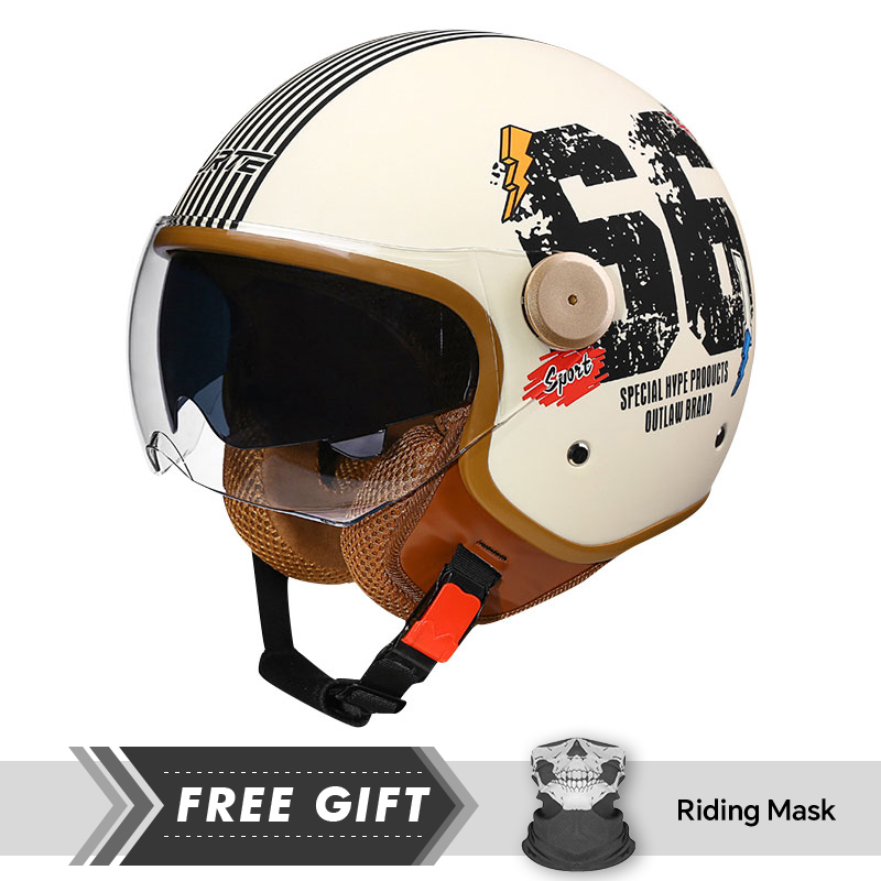 Retro TT&COCASCOS Casco moto D - Motorcycle Gear Store recensione e prezzo