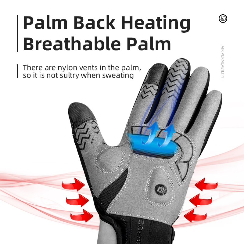 ROCKBROS Guanti invernali risc - Motorcycle Gear Gloves recensione e prezzo