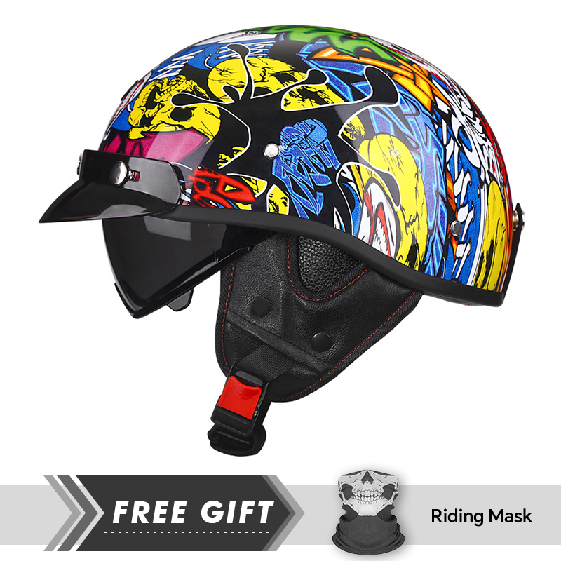 Casco mezzo moto DOT ECE 1/2 C - Motorcycle Gear Store recensione e prezzo