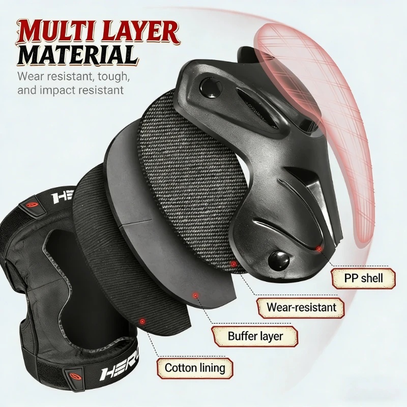 Protezioni Ginocchia e Gomiti  - Knee Guard Hard recensione e prezzo