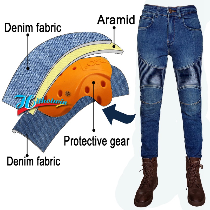 Jeans da moto da donna in Kevl - Motorcycle Gear Jeans recensione e prezzo