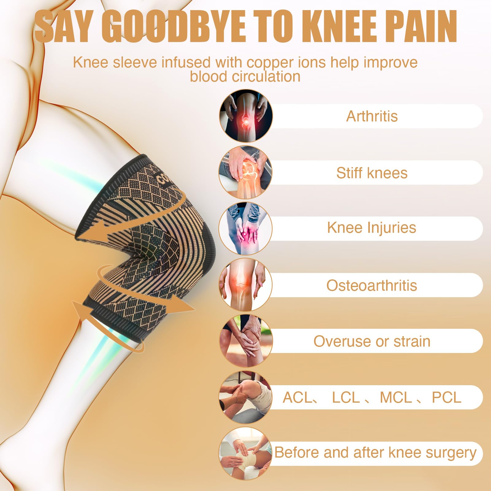 Ginocchiere in rame per donne  - Knee Guard Hard recensione e prezzo